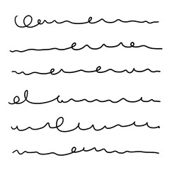 Obraz premium spring line drawing