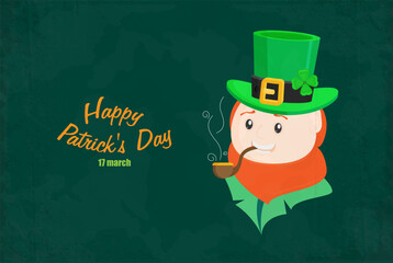 Patrick's day colorful background