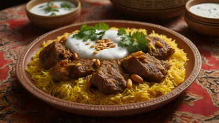 Traditional Arabic Lamb Mandi