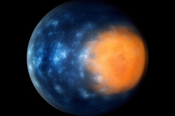 Fototapeta premium Vibrant Interstellar Scene