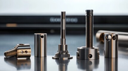 Precision Metal Dental Adapter Tip and Surgical Pins for Health Care and Prosthetic Technology