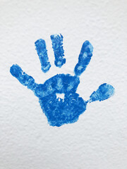 Kinder Handabdruck