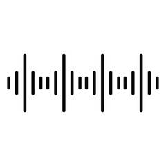 sound wave icon transparent background