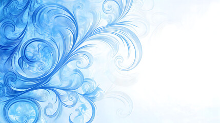 blue toile wallpaper vector graphic