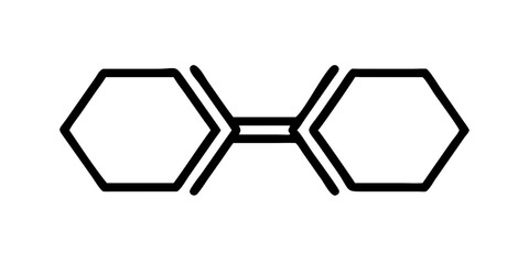 Double hexagonal molecular structure