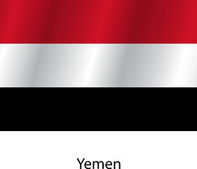 Flag of the country Vietnam on a white background