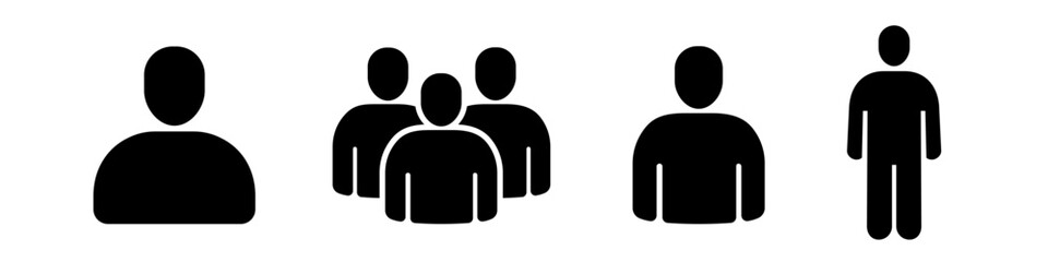 user icons. user icon set