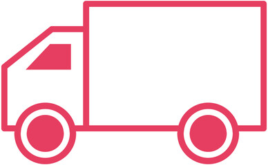 Cargo Truck Outline