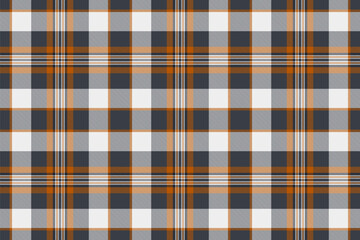 Stylish orange, gray, and white plaid pattern.  Perfect for textile designs, website backgrounds, or fallthemed projects.