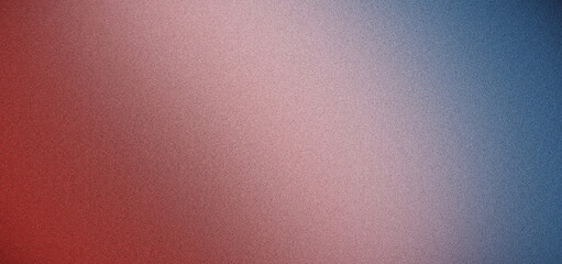 Grainy background, with blue and red abstract glowing color shapes for dark noise banner, poster and wallpaper backdrop design