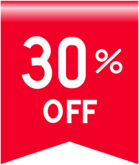 30% Discount Icon
