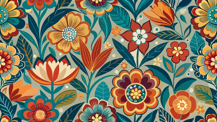 seamless floral pattern	