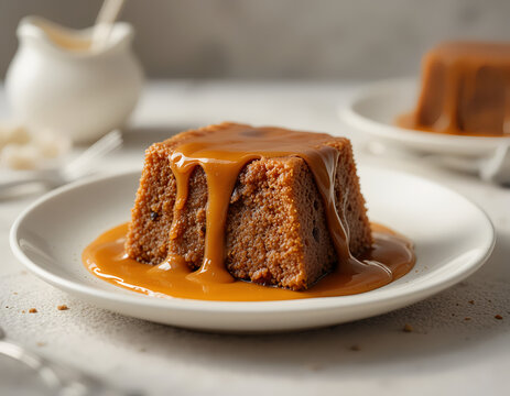 Sticky toffee pudding