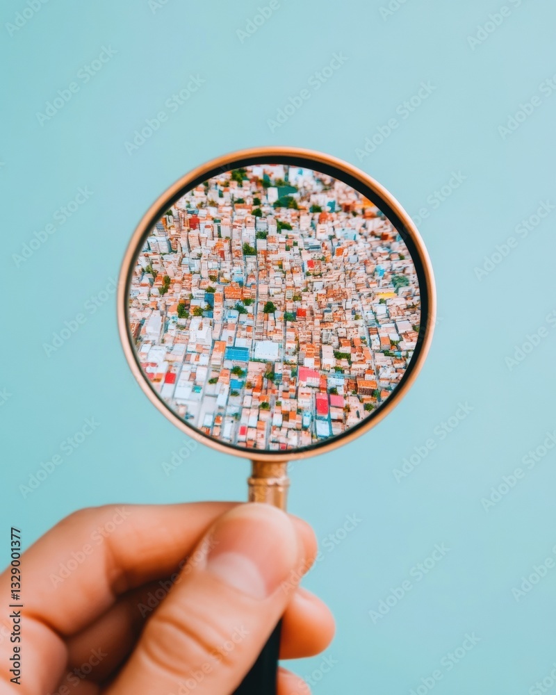 Leinwandbilder data visualization revolution micro-insights through minimalist magnification - emerging tech storyt