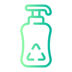 shampoo gradient icon