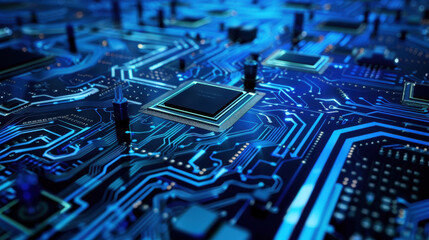 electronic circuit board background