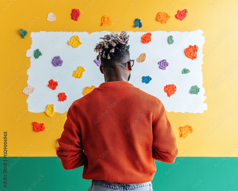 Poster Neurodivergent Learning Revolution Dynamic STEM Education for Gen Z - Interactive Problem-Solving Visualizations in Vibrant Collaborative Classroom Design