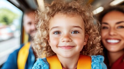 Inclusive School Transit Safety Gen Z Mobility Revolution - Vibrant Multiracial Family Empowerment Through Connected Urban Transportation Experience