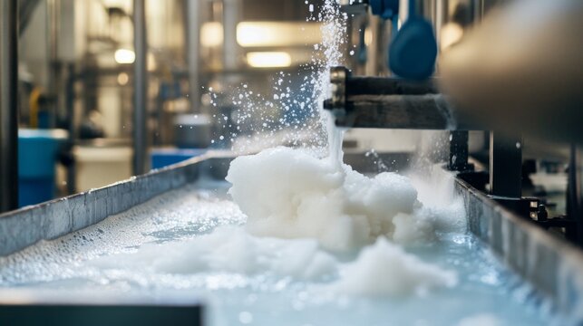 Industrial Soap Making Process with Sodium Hydroxide Solution