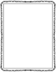 decorative borders, frame templates, and hand-drawn