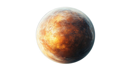 Obraz premium Exploring the surface of a distant planet in space