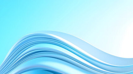 Fototapeta premium Blue conference kv main visual event main screen background design