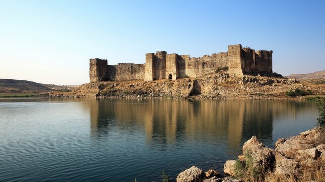 Euphrates River: Exploring the Rumkale Castle, a Christian Fortress in Turkey