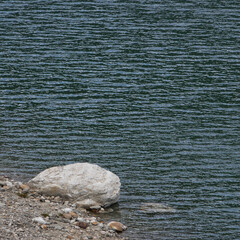 Lonely and quiet on the shore