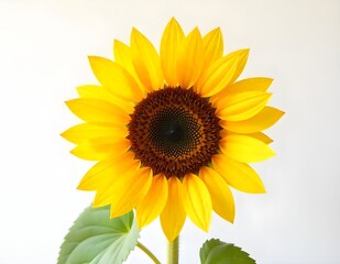 Obraz premium sunflower isolated on white