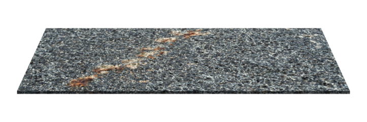 Stone floor texture isolated,Grungy grey granite stone podium platform for product display podium,Close up Table top Limestone Marble rough surface for Kitchen