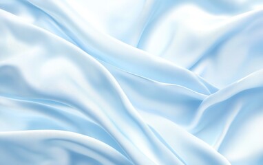 Obraz premium A soft baby blue gradient background. Featuring pale sky blues fading into crisp whites. Emphasizing innocence and purity. Ideal for baby product branding