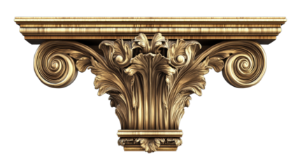 Intricate decorative architectural piece