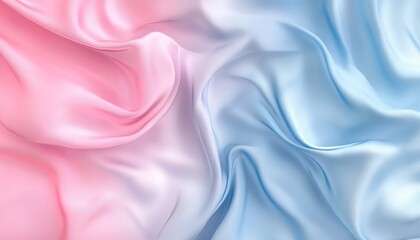 A soft gradient of blue and pink. Featuring blue transitioning into pink. Emphasizing calmness and femininity. Ideal for gentle, soothing visuals