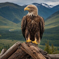 Fototapeta premium White-tailed Eagl