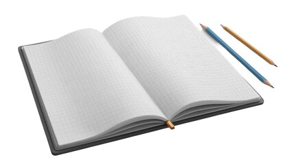 Notebook: Crisp, Clean, Ready for Notes, Ideas, and Designs. Perfect for education,        
