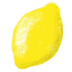 lemon isolated on white background