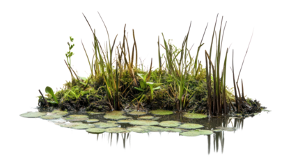PNG Aquatic nature plants water.