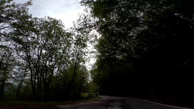 Italy Driving 1137 Timelapse Predappio
