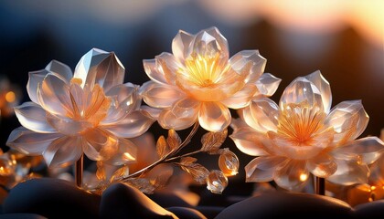 flower in the night