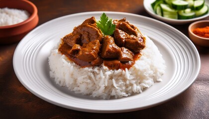 beef stew with rice