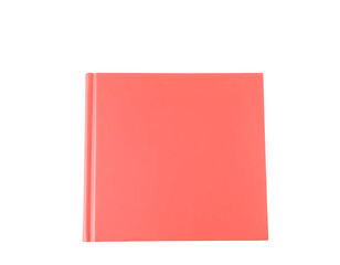 Fototapeta premium Red book isolated on a transparent background