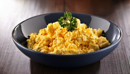 scrambled eggs withe herbs