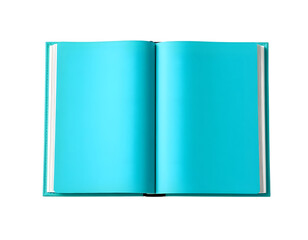 Blue book isolated on a transparent background
