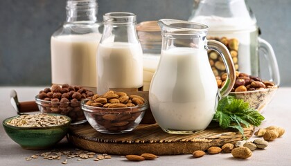 Jag of milk and cookies