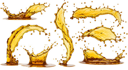 Golden Liquid Splashes Dynamic Motion Abstract Background Design art flow cool water drink fluid    