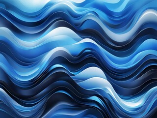 abstract blue wave background