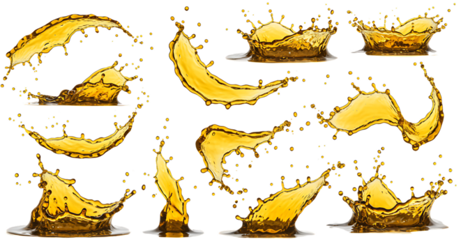 Golden Liquid Splashes Dynamic Motion Abstract Background Design oil set flow rich wave dark water  