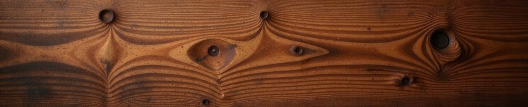 Rustic brown rubberwood grain, coarse texture, surface texture, wood panel, close up