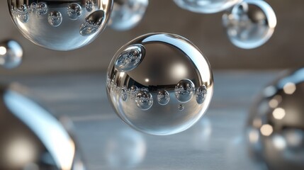 Minimalist composition with overlapping transparent circles in soft pastel tones, creating a modern and abstract background.