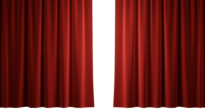 Elegant Red Velvet Stage Curtains Theater Background Design art web rich dark deep show play opera  